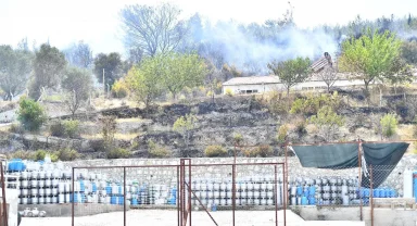 İzmir’in iki ilçesinde yangınlar kontrol altında