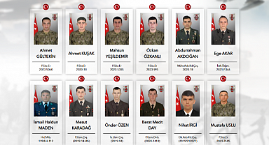 MSB Acı Haberi Açıkladı; Şehit Sayısı 12'ye Yükseldi