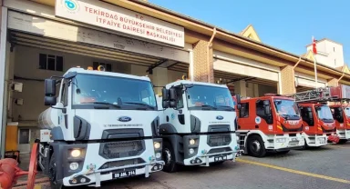 Tekirdağ’dan Enez’e yangın güvenliği desteği