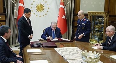 Cumhurbaşkanı Erdoğan, Yüksek Askerî Şûra kararlarını imzaladı