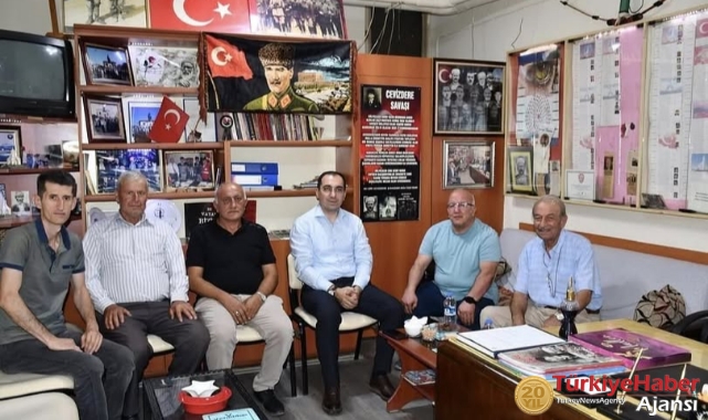Kaymakam Özdemir'den Şehitler Derneği'ne İade-i Ziyaret