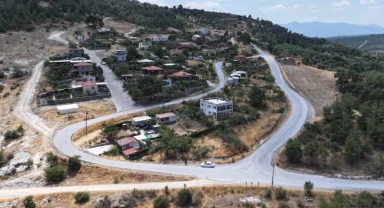 Manisa Yuntdağı’nda 17 kilometrelik yol yenileniyor