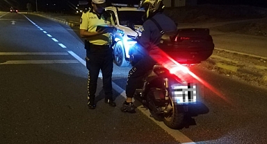 Plakasız, Ehliyetsiz, Abart Egzoz Kullanan Motosikletlilere Ceza