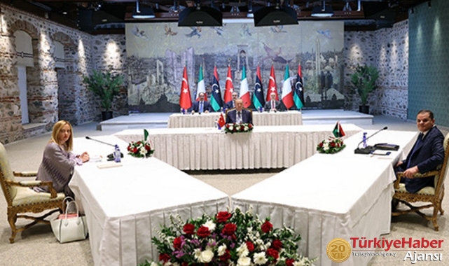 Türkiye, İtalya ve Libya İşbirliği Zirvesi İstanbul'da Toplandı