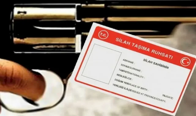 Silah taşıma ile ilgili maktu harç tutarları arttı