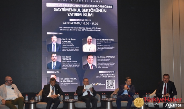 İstanbul'da 'BAE Örneğinde Gayrimenkul Sektörünün Yatırım İklimi' Zirvesi