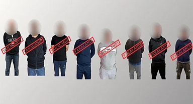Kırmızı bültenle aranan 6 suçlu ve 2 ulusal kaçak yakalandı