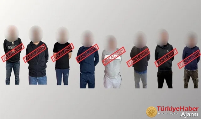 Kırmızı bültenle aranan 6 suçlu ve 2 ulusal kaçak yakalandı