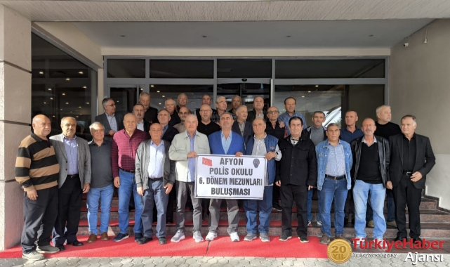 Afyon Polis Okulu 6.Dönem Mezunları Buluştu
