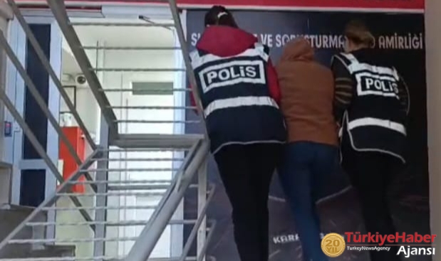 28 Yıl Hapis Cezası ile Aranan Kadın Hırsız Yakalandı 