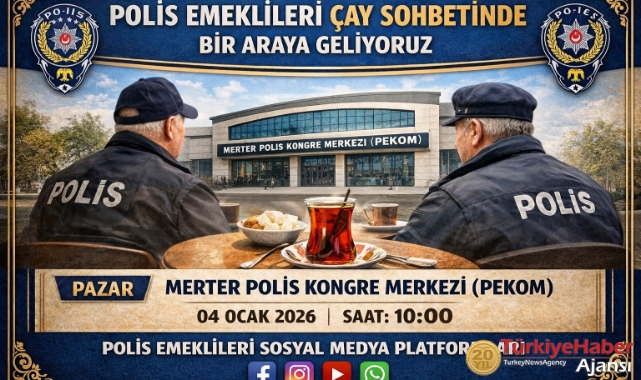 Emekli Polislere Çay Sohbeti Buluşma Daveti 