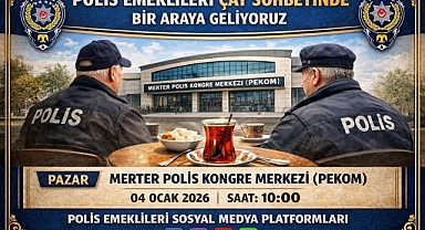 Emekli Polislere Çay Sohbeti Buluşma Daveti 