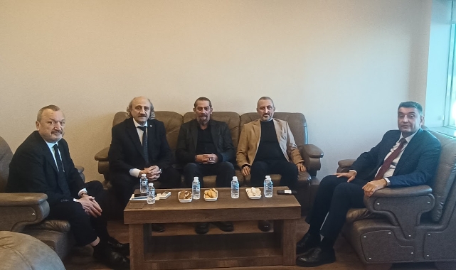 Kaymakam Kara'dan Kanal 6 ya nezaket ziyareti