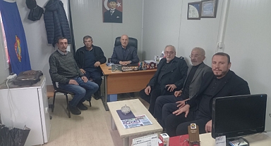 Başkan'dan Emekli Polisler Derneğine Ziyaret 