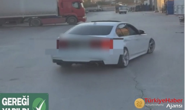 Drift Atan Sürücü Hakkında Gereği Yapıldı 
