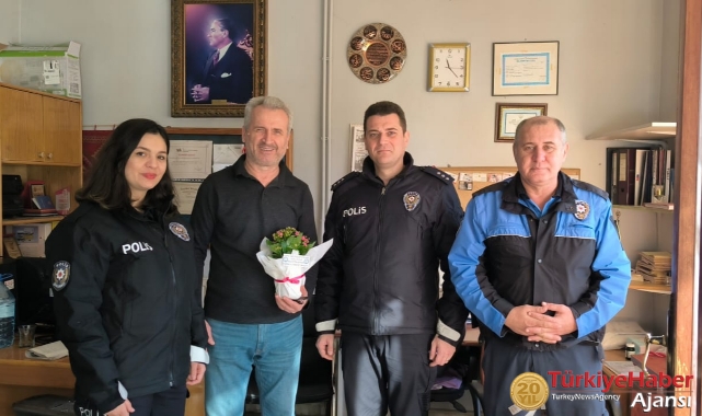 Edirne Polisinden Gazetecilere 10 Ocak Kutlaması..!