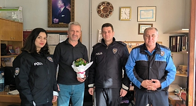 Edirne Polisinden Gazetecilere 10 Ocak Kutlaması..!