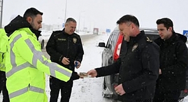 Emniyet Müdürü Baybaba'den Polislere Sıcak İkram