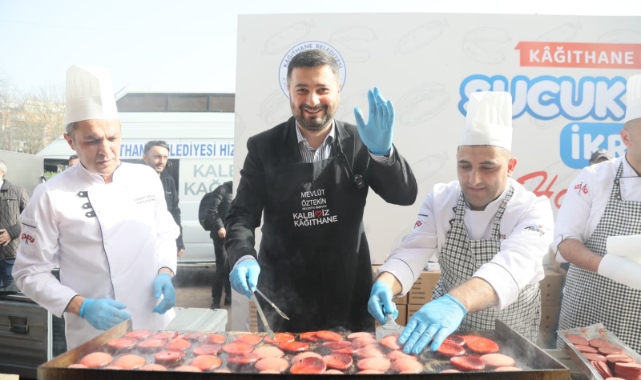 Kâğıthane’de geleneksel sucuk ekmek festivali coşkuyla gerçekleşti