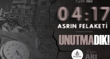 Nevşehir Belediyesi 6 Şubat'ı unutmadı