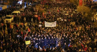 Nuri Aslan sessiz yürüyüşe katıldı