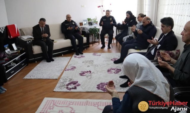 Vali Aydın'dan Polis Ailesine Ziyaret