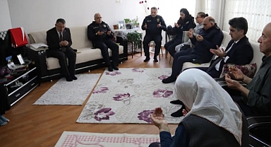 Vali Aydın'dan Polis Ailesine Ziyaret