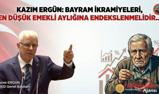 TÜED : Bayram İkramiyeleri, En Düşük Emekli Aylığına Endekslenmelidir..! 