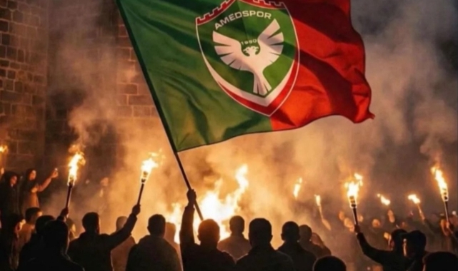 Amedspor Süper Lig'e Yükseldi: Coşku ve Kutlamalar Sokaklara Taştı