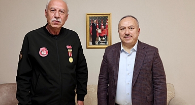 EGM Ali Fidan'dan Gazi Polise Bayram Ziyareti