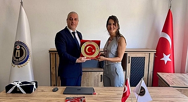 EMŞAV İlçe Başkanı Fatma Soral'a