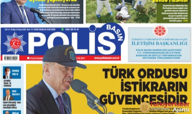 Polis Basın Gazetesi'nin Yeni Sayısı Beğenildi 
