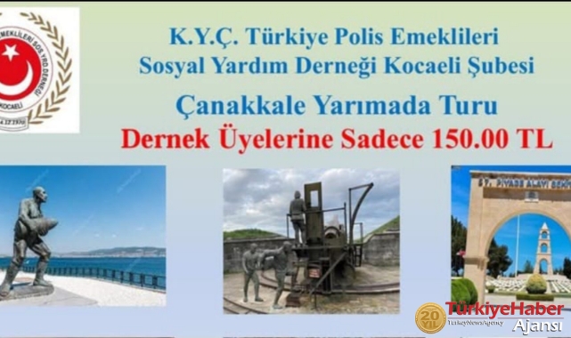 Polis Derneği Üyelerine Çanakkale Şehitliği Gezisi