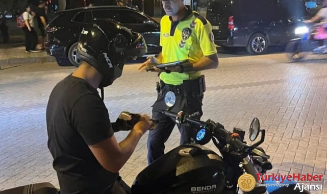 Motosikletle Tek Tekere 46 bin TL Ceza..!