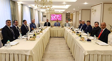 Terfi Eden Emniyet Müdürlerine Veda Yemeği 