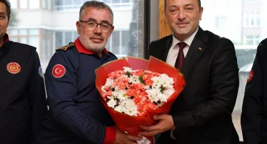 Sakarya İtfaiyesi'ne Başkan Yıldız'dan ziyaret