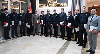 Başarılı Polisler Ödüllendirildi