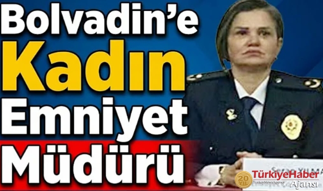 Bolvadin'in İlk Kadın İlçe Emniyet Müdürü Oldu