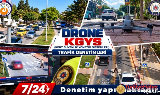 Drone ve KGYS Destekli Trafik Denetimleri Aralıksız Sürüyor..!