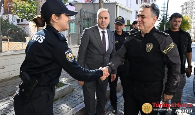 Müdür Karan'dan Polis Merkezi Kadın Amire Ziyaret