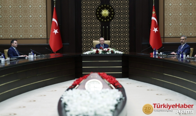 Siber Güvenlik Kurulu, Cumhurbaşkanı Erdoğan başkanlığında toplandı