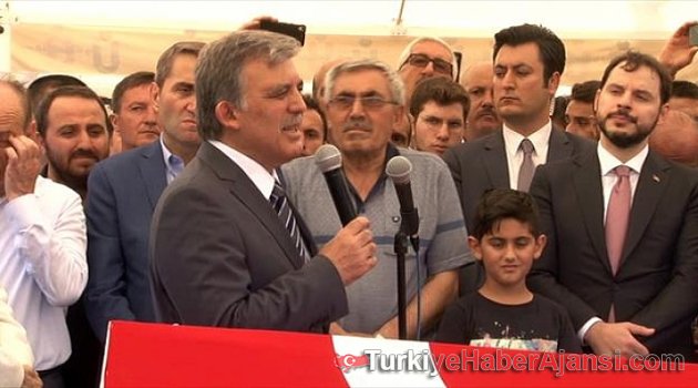 Abdullah Gül Şehit Cenazesinde!