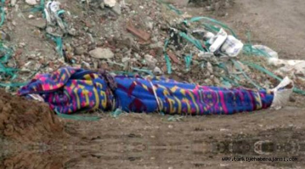 Ağrı'da Battaniyeye Sarılı Ceset Bulundu