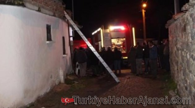 Ahşap Evde Çıkan Yangında Bir Kişi Öldü