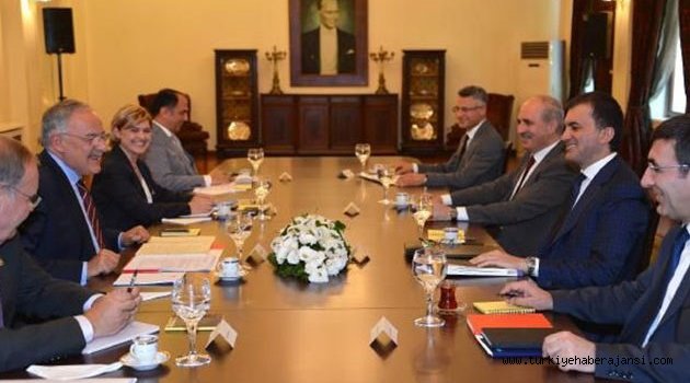 AK Parti ve CHP Heyetleri Bir Araya Geldi