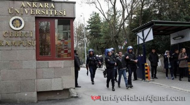 Ankara Üniversitesi'nde 13 Gözaltı