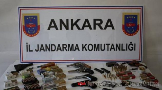 Ankara'da Çok Sayıda Mühimmat Ele Geçirildi