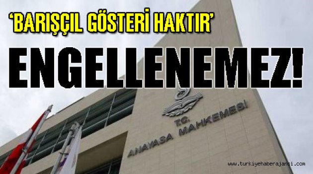 AYM'den Tarihi Karar