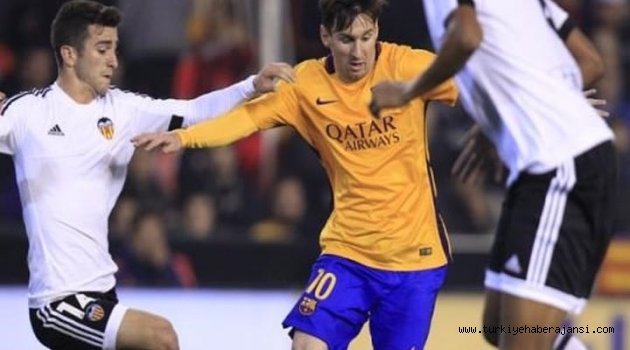 Barcelona'yı Valencia Durdurdu