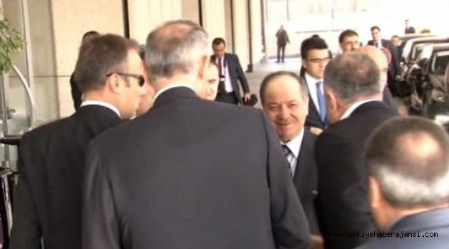 Barzani Savunma Bakanı Yılmaz'la Görüştü
